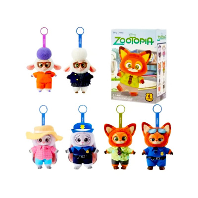 Игрушка фигурка-брелок Зверополис в индивидуальной коробке 20 см TT2940